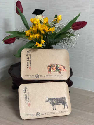 미티스트 더 맛있는 소담 소불고기 + 도담 돼지 불고기 — 4점을 준 리뷰어가 2019년 2월 올린 사용 사진