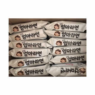 라면 그대로가 제일 맛있는 더엄마라면 — 5점을 준 리뷰어가 2019년 7월 올린 사용 사진