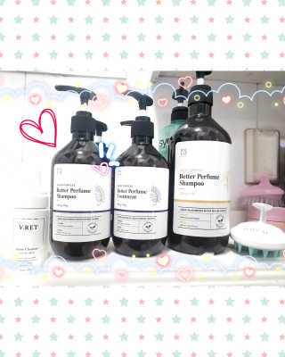 달리프 베러 퍼퓸 샴푸 1000ml 레이니데이 or 일랑로즈 — 5점을 준 리뷰어가 2018년 11월 올린 사용 사진