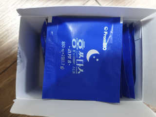 프롬바이오 홍쓰다스 아침,저녁 맞춤형 다이어트식품 14포+14포 — 5점을 준 리뷰어가 2020년 2월 올린 사용 사진