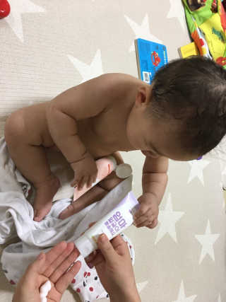 도담비 안티 이칭 아기 크림 90ml — 5점을 준 리뷰어가 2018년 10월 올린 사용 사진