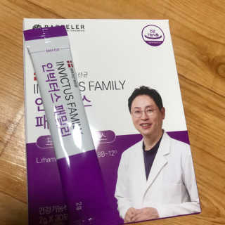 라플레 유해균을 이겨 튼튼한 장으로,  인빅터스 패밀리 — 5점을 준 리뷰어가 2019년 3월 올린 사용 사진
