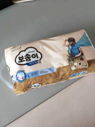 보솜이 액션핏 팬티형 — 5점을 준 리뷰어가 2019년 3월 올린 사용 사진