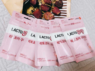 락토조이 구미젤리 복숭아맛 — 5점을 준 리뷰어가 2019년 6월 올린 사용 사진