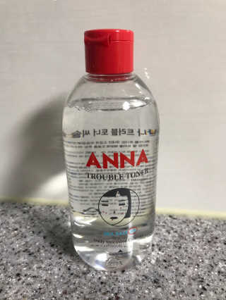 솔테라피 안나 트러블 토너 300ml — 4점을 준 리뷰어가 2019년 4월 올린 사용 사진