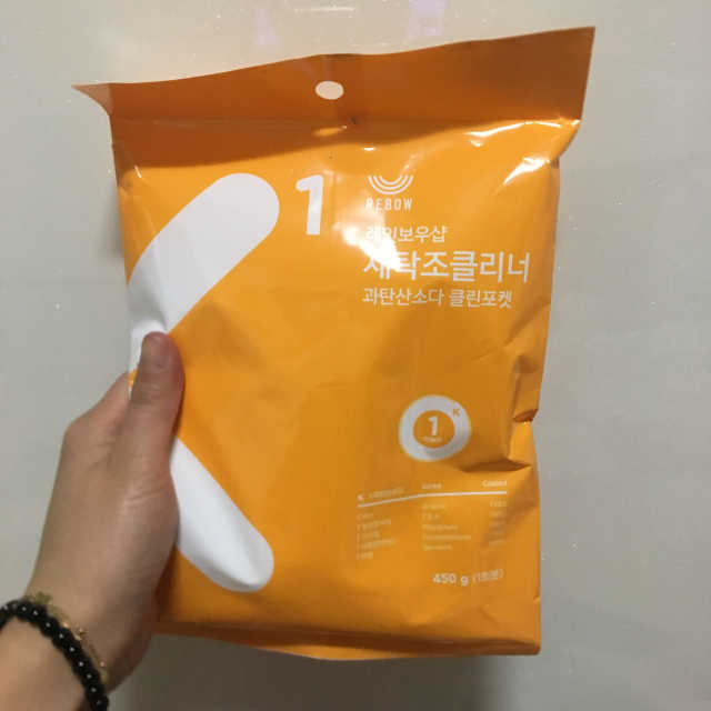 올인원세탁세제,베이킹소다 스틱포6개입+세탁조클리너 리뷰 사진