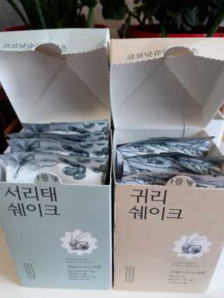 착한습관 귀리쉐이크와 서리태쉐이크 — 5점을 준 리뷰어가 2018년 8월 올린 사용 사진