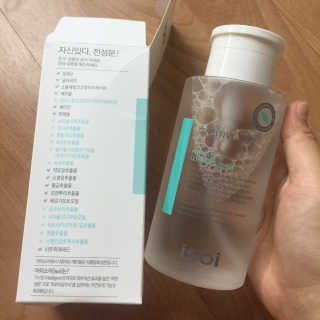 아이소이 센시티브 스킨 안티 더스트 클렌징워터 — 5점을 준 리뷰어가 2018년 8월 올린 사용 사진