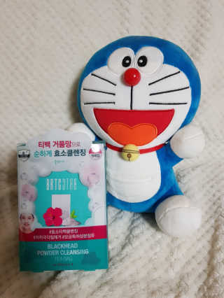 비알티씨 V10 파우더 클렌징 티백 2종 — 4.5점을 준 리뷰어가 2019년 3월 올린 사용 사진