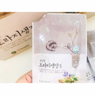 [하이헬스] 환절기에 좋은 참진한 도라지생강즙 30포 — 5점을 준 리뷰어가 2019년 11월 올린 사용 사진