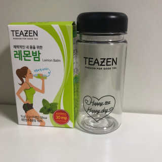 티젠 레몬밤 + 마이보틀 — 4점을 준 리뷰어가 2018년 7월 올린 사용 사진