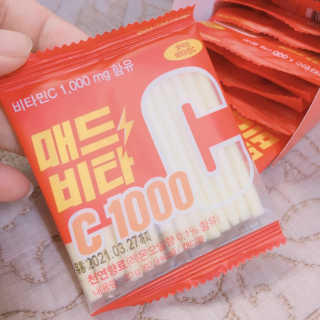 매드비타C 1000 — 4점을 준 리뷰어가 2019년 4월 올린 사용 사진