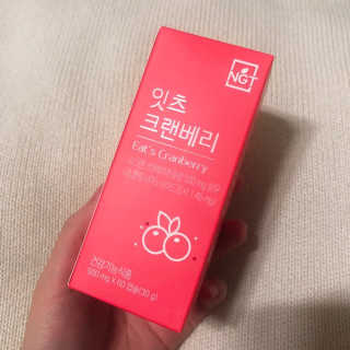 네츄럴굿띵스 잇츠 크랜베리 1병 30일분 — 4.5점을 준 리뷰어가 2019년 10월 올린 사용 사진