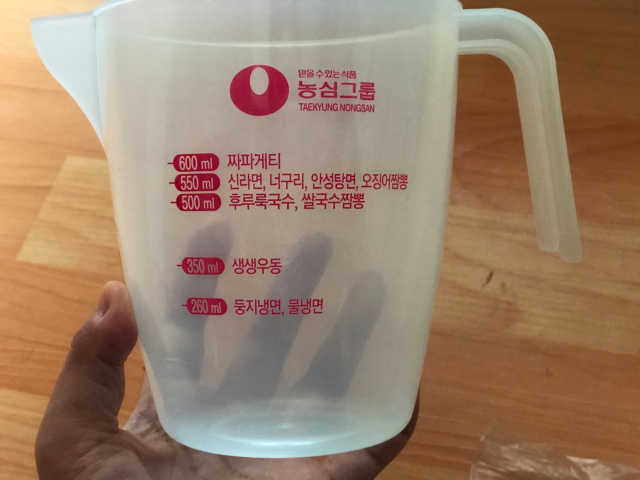 농심 다용도 라면계량컵 1000mlx3개 리뷰 사진