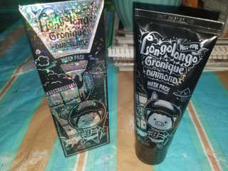 엘리자베카 Elizavecca  LongoLongo Gronique Diamond Mask Pack — 3점을 준 리뷰어가 2019년 5월 올린 사용 사진