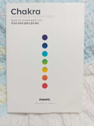 무니스튜디오 차크라 아로마 릴랙싱 패치 7종 中  택 2 — 5점을 준 리뷰어가 2019년 4월 올린 사용 사진