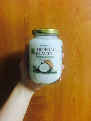 트로피칼뷰티 엑스트라버진 코코넛오일 450ml — 2.5점을 준 리뷰어가 2016년 10월 올린 사용 사진