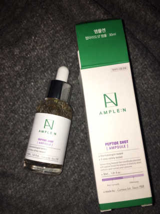 앰플엔 암 페트 펩티드 샷 AMPOULE — 3점을 준 리뷰어가 2019년 6월 올린 사용 사진