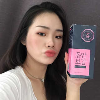 동안보감 얼작차 붓기를 빼주는 동안보감 한방 프리미엄 얼작차 — 3.5점을 준 리뷰어가 2019년 10월 올린 사용 사진