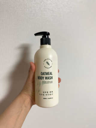 (주)에네스티 내추럴 촉촉  오트밀 바디워시 500ml — 4점을 준 리뷰어가 2020년 3월 올린 사용 사진