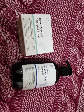 달리프 베러 퍼퓸 샴푸 1000ml 레이니데이 or 일랑로즈 — 5점을 준 리뷰어가 2020년 2월 올린 사용 사진