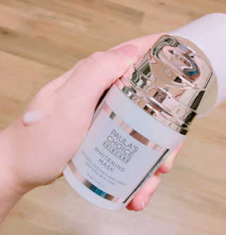 폴라초이스 화이트닝 수분 마스크 — 4점을 준 리뷰어가 2016년 11월 올린 사용 사진