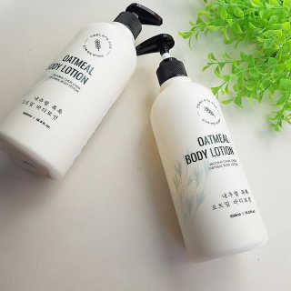 (주)에네스티 내추럴 촉촉  오트밀 바디로션 500ml — 4점을 준 리뷰어가 2020년 3월 올린 사용 사진