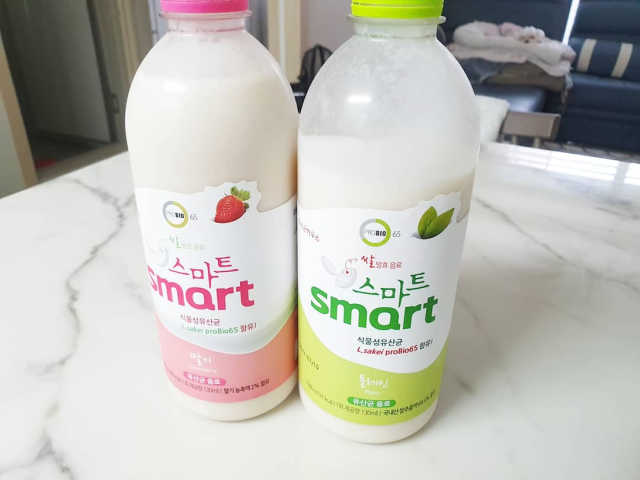 프로바이오65 스마트 딸기맛, 플레인 맛 2종 랜덤 리뷰 사진