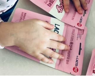 락토조이 구미젤리 복숭아맛 — 5점을 준 리뷰어가 2019년 11월 올린 사용 사진