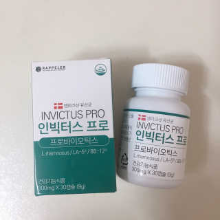 라플레 염창환 박사의 3세대 유산균, 인빅터스 프로 — 5점을 준 리뷰어가 2018년 11월 올린 사용 사진
