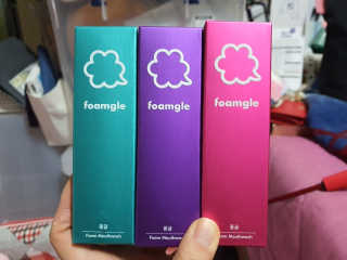 폼글 I foamgle [폼글] 거품가글 50ml 3종 - 민트, 라벤더, 라즈베리 — 5점을 준 리뷰어가 2019년 11월 올린 사용 사진