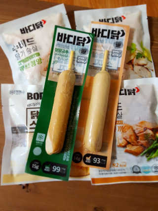 바디닭 NEW 닭가슴살 6종 세트 — 5점을 준 리뷰어가 2018년 8월 올린 사용 사진
