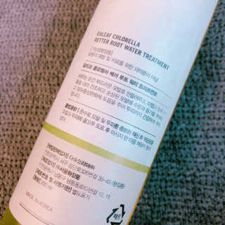 달리프 클로렐라 베러 루트 워터트리트먼트 200ml — 5점을 준 리뷰어가 2019년 3월 올린 사용 사진