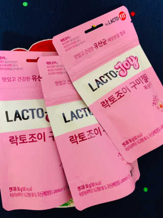 락토조이 구미젤리 복숭아맛 — 4점을 준 리뷰어가 2019년 6월 올린 사용 사진