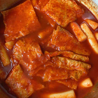 화곡미담 옛날 떡볶이 — 5점을 준 리뷰어가 2020년 2월 올린 사용 사진