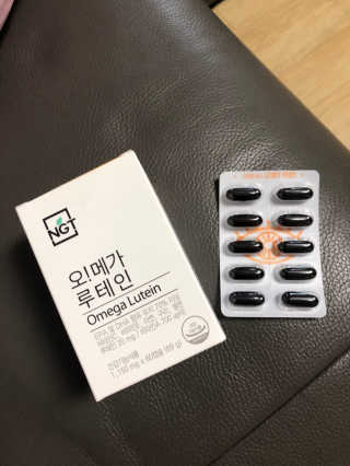 네츄럴굿띵스 오!메가루테인 60일분 — 5점을 준 리뷰어가 2019년 10월 올린 사용 사진