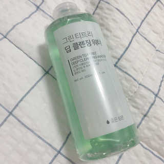 (주)에네스티 그린 티트리 딥 클렌징 워터 300ml — 4점을 준 리뷰어가 2020년 1월 올린 사용 사진