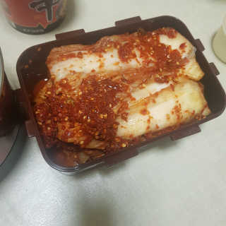 땡땡쿡 더 맛있게 매운 더 실비김치 1.2kg — 4점을 준 리뷰어가 2019년 7월 올린 사용 사진