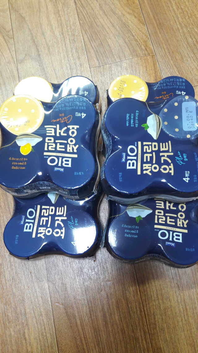 [매일 바이오] 생크림요거트 플레인 12개 + 유자 12개 리뷰 사진