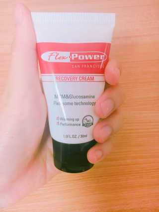 플렉스파워에이더블유에스 리커버리크림 30ml — 5점을 준 리뷰어가 2017년 9월 올린 사용 사진