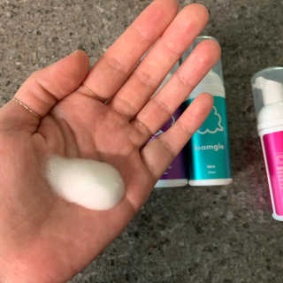 폼글 I foamgle [폼글] 거품가글 50ml 3종 - 민트, 라벤더, 라즈베리 — 5점을 준 리뷰어가 2019년 10월 올린 사용 사진