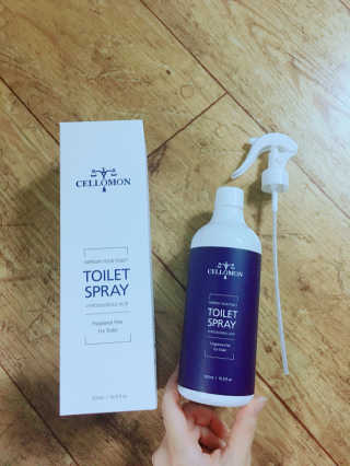 셀로몬 토일렛 스프레이 500ml — 4.5점을 준 리뷰어가 2018년 5월 올린 사용 사진