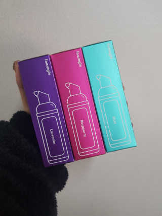 폼글 I foamgle [폼글] 거품가글 50ml 3종 - 민트, 라벤더, 라즈베리 — 4.5점을 준 리뷰어가 2019년 11월 올린 사용 사진