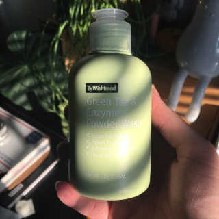 바이 위시트랜드 Green Tea Powder Wash — 3.33점을 준 리뷰어가 2018년 1월 올린 사용 사진