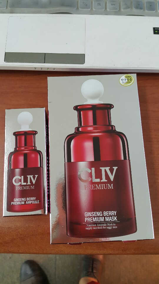 진생베리 프리미엄앰플30ml+진생베리 프리미엄마스크 리뷰 사진
