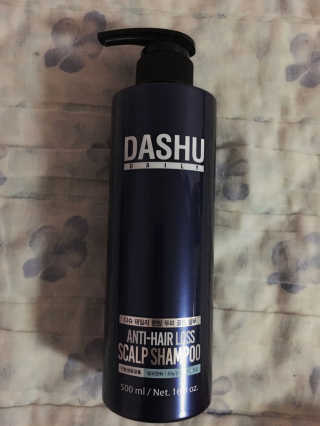 다슈코리아 다슈 데일리 한방 두피 골드 샴푸 500ml — 5점을 준 리뷰어가 2017년 9월 올린 사용 사진
