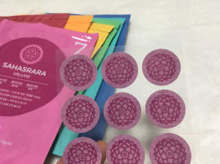 무니스튜디오 차크라 아로마 릴랙싱 패치 7종 中  택 2 — 4점을 준 리뷰어가 2019년 4월 올린 사용 사진