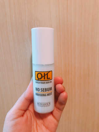 보나쥬르 노세범 뽀송 미스트 50ml — 1점을 준 리뷰어가 2018년 6월 올린 사용 사진