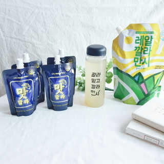 [바로푸드] 레알깔라만시1팩 + 맛깔라5팩 + 보틀1병 — 5점을 준 리뷰어가 2019년 7월 올린 사용 사진