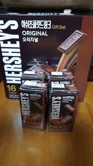 허쉬초콜릿 드링크 허쉬 초콜릿 드링크 선물세트 — 1점을 준 리뷰어가 2019년 11월 올린 사용 사진